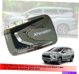 N[Jo[ Chrome Gas Tank CapRLbvhAJo[Mitsubishi Xpander 2018 2019̃g Chrome Gas Tank Cap Fuel Cap Door Cover Trim For Mitsubishi Xpander 2018 2019