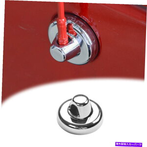 N[Jo[ W[vO[JL 2018 2019 2020 ABS ChromẽAeiV[o[x[XJo[g Antenna Receiver Base Cover Trim For Jeep Wrangler JL 2018 2019 2020 ABS Chrome