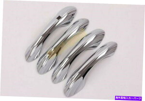 N[Jo[ ABSNhAnhJo[g4PC̓q_CT^tF2019 2020ɓKĂ܂ ABS Chrome Door handle cover trim 4pcs FIT For Hyundai Santa Fe 2019 2020
