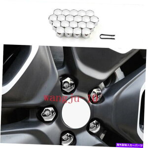 N[Jo[ 2019-2021g^RAV4NnuLbvzC[Jo[˂nuLbv20PC Fit For 2019-2021 Toyota RAV4 Chrome Hubcap Rim Wheel Cover Screw Hub Cap 20pcs