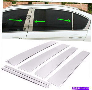 N[Jo[ 2013-2017 Honda Accord 6PCXeX|̃N|XggJo[ For 2013-2017 Honda Accord 6PC Stainless Steel Chrome Pillar Post Trim Cover