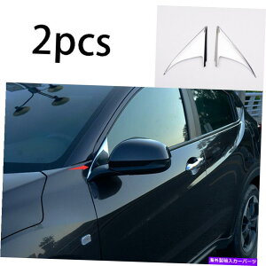 N[Jo[ 2016-2020 Honda HR-V Vezel Chrome ABSEBhEtggCAOJo[2PCS For 2016-2020 Honda HR-V Vezel Chrome ABS Window Front Triangle Cover Decor 2pcs