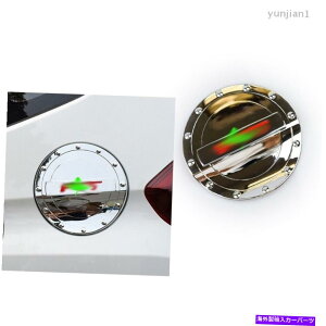 N[Jo[ GNXeAR^NLbvJo[gABS邢Nz_tBbgWY2014-2020 Exterior Fuel Tank Cap Cover Trim ABS Bright Chrome For Honda Fit Jazz 2014-2020