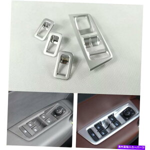 �N���[���J�o�[ VW�t�H���N�X���[�Q���g�D�[����2016-2018�̃N�����C���e���A�h�A�A�[�����X�g�{�^���J�o�[ Chrome Interior Door Armrest Buttons Cover For VW Volkswagen Touran 2016-2018�y���s�A���i�z