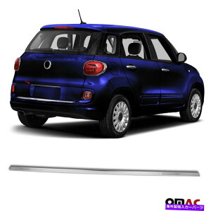 N[Jo[ NgNe[Q[gOunhgJo[S.Steel for Fiat 500L 2014-2018 Chrome Trunk Tailgate Grab Handle Trim Cover S.Steel For Fiat 500L 2014-2018