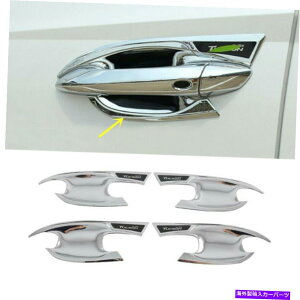 �N���[���J�o�[ Chrome 4PCS�O���h�A�n���h���{�E���J�o�[�q�����_�C�c�[�\��2021 2022�̃g���� Chrome 4PCS Exterior Door Handle Bowl Cover Trim For Hyundai Tucson 2021 2022�y���s�A���i�z