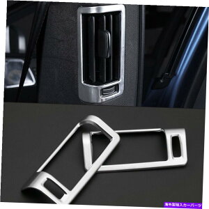 N[Jo[ XeXABs[GAxgAEgbgJo[Jo[g{{XC60 S90 XC90p Stainless Rear B Pillars Air Vent Outlet Cover Trim 2pcs For Volvo XC60 S90 XC90