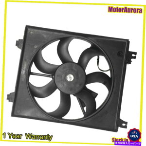 �R���f���T�[ A/C�R���f���T�[��p�t�@���A�Z���u��04-09 KIA 5�X�y�N�g��620736 A/C Condenser Cooling Fan Assembly Passenger Side For 04-09 Kia 5 Spectra 620736