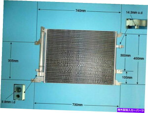 �R���f���T�[ 30780199 30781281�G�A�R���R���f���T�[�A�t�^�[�}�[�P�b�g16-6552 30780199 30781281 Aircon Condenser Aftermarket 16-6552�y���s�A���i�z