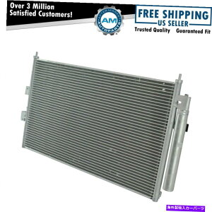 コンデンサー 06-11ホンダシビックセダン用のレシーバードライヤー付きA/ C ACコンデンサーA/ C ACコンデンサー Air Conditioning A/C AC Condenser w/ Receiver Drier for 06-11 Honda Civic Sedan