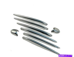 N[Jo[ ZfXxcW164 X164 ML350Nt[hxgtB+mYJo[gp For Mercedes Benz W164 X164 ML350 Chrome Hood Vent Fin+Nozzle Cover Trim