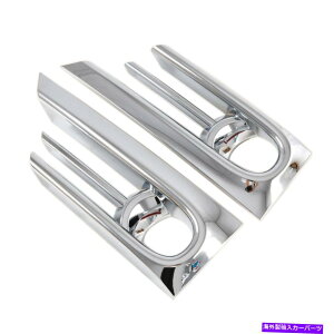 N[Jo[ z_CRV 2020 2021NtgwbhtHOCgvJo[gANZT[̏ꍇ For Honda CRV 2020 2021 Chrome Front Head Fog Light Lamp Cover Trim Accessories