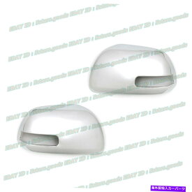 クロームカバー クロムターンシグナルライトミラーモールディングカバー2011-2020トヨタシエナのトリム Chrome Turn Signal Light Mirror Molding Covers Trims For 2011-2020 Toyota Sienna