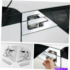 N[Jo[ g^2016-2020 CHR C-HR ABS CHROMEAJ[hAnh+{EJo[g6P 2016-2020 For Toyota CHR C-HR ABS Chrome Rear Car Door Handle+Bowl Cover Trim 6P