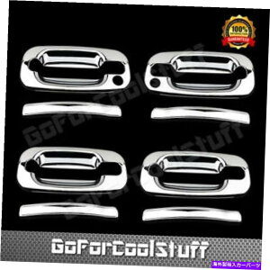 N[Jo[ 4hAnhGMCVG̃NJo[1999-01 02 03 04 05 06 w/ pL[ 4 DOOR HANDLE CHROME COVER For Gmc Sierra 1999-01 02 03 04 05 06 W/ P Key