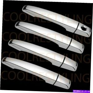 N[Jo[ Cadillac CTS 08-13 Chrome4hAnhJo[tq̌ For Cadillac Cts 08-13 Chrome 4 Doors Handles Covers W/Out Passenger Keyhole