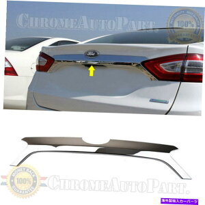 �N���[���J�o�[ 2014�N2015�N2016 Ford Fusion 2013 Chrome Rear Trunk Streamer���S�J�o�[ For 2014 2015 2016 FORD FUSION 2013 Chrome Rear Trunk Streamer Logo Cover�y���s�A���i�z