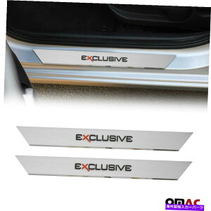 N[Jo[ NhAVXJt[fBOK[hJo[gfW^vgz_ Chrome Door Sill Scuff Molding Guard Cover Trim Digital Printed for Honda