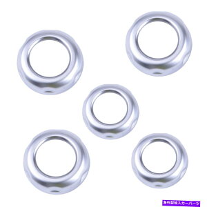 N[Jo[ NAC{[XCb`{^OJo[gW[o[X|[c2010-13ɓKĂ܂ Chrome AC Volume Switch Button Ring Cover Trim Fit for Range Rover Sport 2010-13