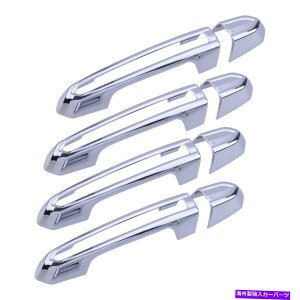 N[Jo[ Chrome 4-DoornhJo[Cadillac ATS XTS CT6 XT4 XT5 XT6 2013-UpɃtBbg Chrome 4-Door Handle Cover Trim Fit For Cadillac ATS XTS CT6 XT4 XT5 XT6 2013-Up