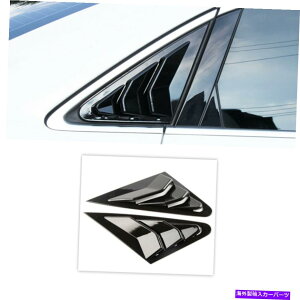 N[Jo[ AEfBA3 8VZ_2014-2019AgCAOEBhEVb^[XebJ[Jo[2PCS for Audi A3 8V Sedan 2014-2019 Rear Triangle Window Shutter Sticker Cover 2pcs