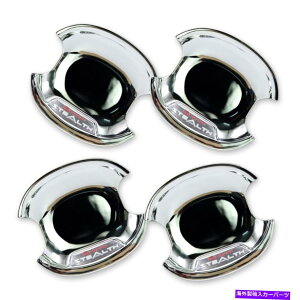 N[Jo[ ISUZU D-MAXXeX2012 18 "XeX"{E}nhnhJo[Nɂ҂ Fits Isuzu D-Max Stealth 2012 18 "STEALTH" Bowl Insert Handle Hand Cover Chrome