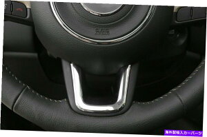 �N���[���J�o�[ 2017-2019 2020�W�[�v�R���p�X�N�����X�e�A�����O�z�C�[��U�^�C�v�J�o�[�g����1PCS FOR 2017-2019 2020 jeep compass Chrome Steering wheel U type cover trim 1pcs