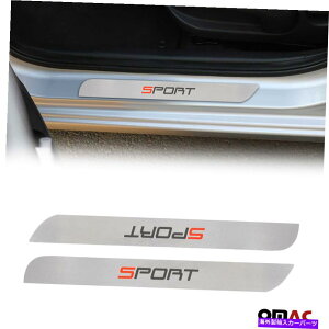 N[Jo[ g^J[pɃfW^ꂽhAVCC芠@X|[cK[hJo[ Door Sill Scuff Molding Sport Guard Cover Digital Printed For Toyota Corolla