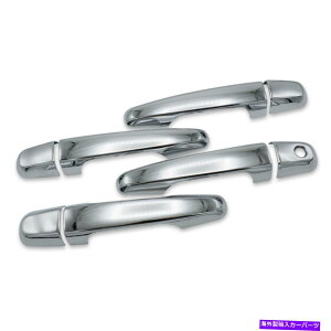 �N���[���J�o�[ Chrome 4�h�A�n���h���J�o�[Mitsubishi Triton L200 Plus 2015-2019�p Chrome 4 Door Handle Cover Chrome For Mitsubishi Triton L200 Plus 2015 - 2019�y���s�A���i�z