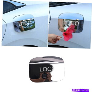 N[Jo[ NX`[GNXeAR^NLbvJo[gz_VrbN2016-2021 Chrome Steel Exterior Fuel Tank Cap Cover Trim For Honda Civic 10th 2016-2021