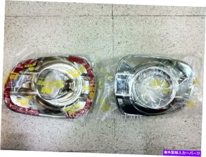 N[Jo[ OHe/pWFX|[cNtHOX|bgCgvJo[gp FOR MITSUBISHI MONTERO/ PAJERO SPORT CHROME FOG SPOT LIGHT LAMP COVER TRIM