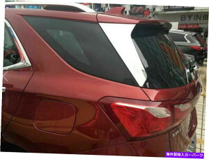 �N���[���J�o�[ �V�{���[�z�[���f���G�N�C�m�b�N�X2018-2020�N�������A�e�[���E�B���h�E���J�o�[�g�����p For Chevrolet Holden Equinox 2018-2020 Chrome Rear Tail Window Pillar Cover trim�y���s�A���i�z