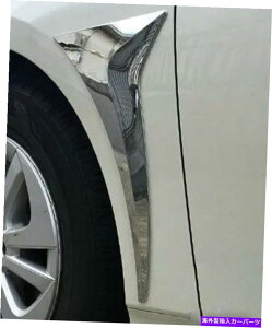 �N���[���J�o�[ �g���^�v���E�X2016-2018�N�����G�N�X�e���A�{�f�B�t�����g�f�R���[�V�����J�o�[�g���� For Toyota Prius 2016-2018 Chrome Exterior Body Front Decoration Cover Trim�y���s�A���i�z