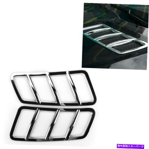 N[Jo[ Nt[hOGWGAxgJo[ZfXxcOML GL̃g Chrome Hood Grille Engine Air Vent Cover Trim For Mercedes Benz GLE ML GL