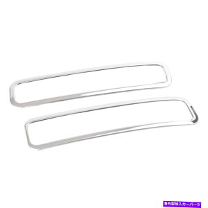 �N���[���J�o�[ CADILLAC SRX 2010-2015�p�̃J�[�N�������A�t�H�O���C�g�����v�J�o�[�����g���� Car Chrome Rear Fog Light Lamp Cover Decorative Trims For Cadillac SRX 2010-2015