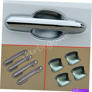 N[Jo[ NhAnh{EJo[[fBOg^RAV4 2019-2021ANZT[ Chrome Door Handle Bowl Cover Moulding Trims For Toyota RAV4 2019-2021 Accessory