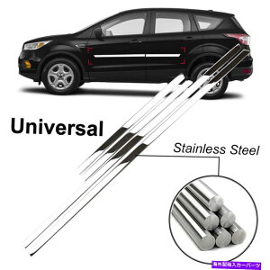 �N���[���J�o�[ 40 '' 27 ''�J�[�N�����T�C�h�h�A�{�f�B���[���f�B���O�G�b�W�J�o�[�V�g���G���ْ� 40'' 27'' Car Chrome Side Door Body Molding Edge Cover Universal For Citroen kia�y���s�A���i�z