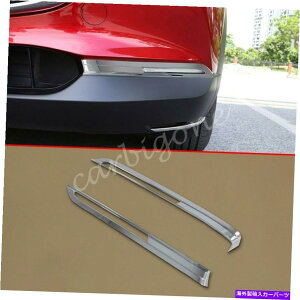 N[Jo[ }c_CX-30 2020-2021ANZT[̃NtgtHOCgop[Jo[g Chrome Front Fog Light Bumper Cover Trims For Mazda CX-30 2020-2021 Accessories