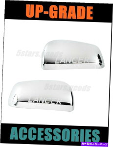 N[Jo[ ANZT[Chrome MirrorJo[2008-2014 Mitsubishi Lancer Evolution Evo Accessories Chrome Mirror Covers For 2008-2014 Mitsubishi Lancer Evolution EVO