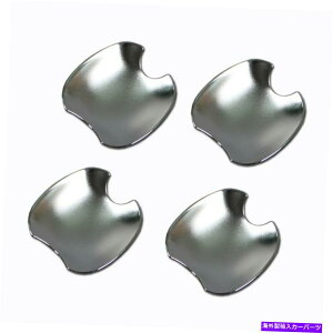 �N���[���J�o�[ ���Y���[�t2018�N����ABS 4�h�A�n���h���{�E���J�o�[�g�����ɓK������ Fits Nissan Leaf 2018 Chrome ABS 4 Door Handle Bowl Cover Trims�y���s�A���i�z