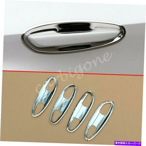 N[Jo[ NTXES 2019-2021ANZT[̃NhA{EJbvJo[gI[o[C Chrome Door Bowl Cup Cover Trims Overlay For Lexus ES 2019-2021 Accessories