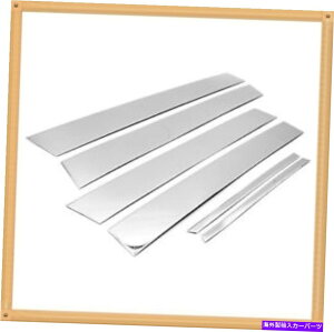 N[Jo[ NXeX|̒̓e2012-2014g^J6pc̃ANZgJo[ Chrome Stainless Steel Pillar Posts Accent Covers For 2012-2014 Toyota Camry 6pc