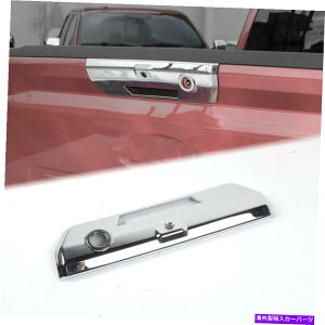 N[Jo[ tH[hF150 2021+Np̃AgNe[Q[ghAnhJo[gANZT[ Rear Trunk Tailgate Door Handle Cover Trim Accessories For Ford F150 2021+Chrome