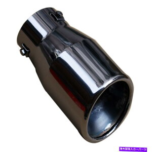 N[Jo[ jo[TNe[pCvAGL][Xg}t[`bvJo[a51mm-68mm̃`bvJo[ Universal Chrome Tail Pipe Rear Exhaust Muffler Tip Cover For Diameter 51mm-68mm