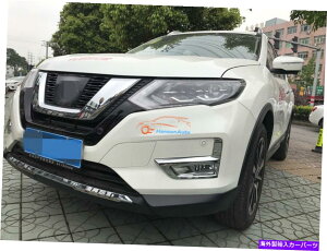 N[Jo[ ANZT[pYXgC[O2017 2018NtgtHOCgJo[g For Accessories Nissan X Trail Rogue 2017 2018 Chrome Front Fog Light Cover Trim