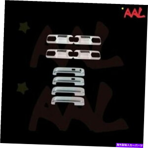 N[Jo[ AAL FORD F-150 15-18 19N4hAnhv[g{EJo[t̃nhX}[gL[ AAL Ford F-150 15-18 19 Chrome 4 Doors Handle WITH PLATE BOWL Cover W/Smart Key