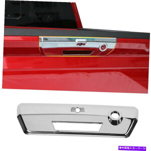 N[Jo[ Ford F150 2021+ANZT[̃NAgNe[Q[ghAnhJo[g Chrome Rear Trunk Tailgate Door Handle Cover Trim For Ford F150 2021+Accessories
