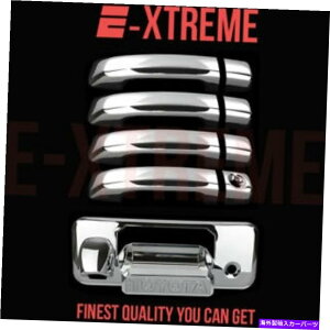 N[Jo[ g^14-18̏ꍇAchN4drśAAJAkh+tgJo[w/o pskh+tgJo[ FOR TOYOTA 14-18 TUNDRA CHROME 4DRS HANDLE W/O PSKH+TG COVER W/KEYHOLE,CAMERAH