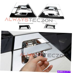 N[Jo[ g^C-HR CHR 2016-2021NAhAnhJo[gANZT[ For Toyota C-HR CHR 2016-2021 Chrome Rear Door Handle Cover Trim Accessories