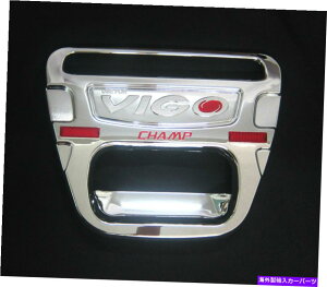 N[Jo[ Ne[Q[ge[Q[gJo[g^nCbNXr[SSR5 MK6 UTE 05-12̃g CHROME TAILGATE TAIL GATE COVER TRIM FOR TOYOTA HILUX VIGO SR5 MK6 UTE 05 - 12